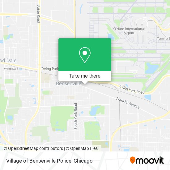 Mapa de Village of Bensenville Police