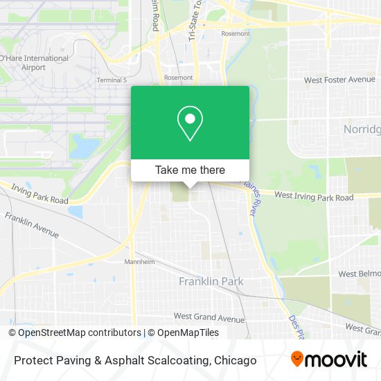 Protect Paving & Asphalt Scalcoating map