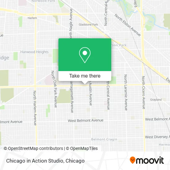 Chicago in Action Studio map