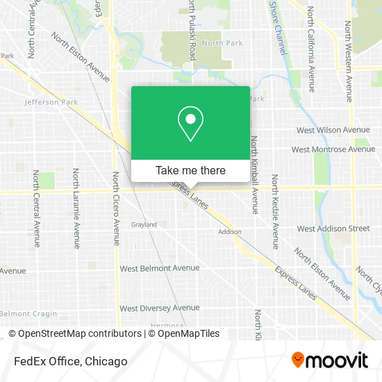 Mapa de FedEx Office