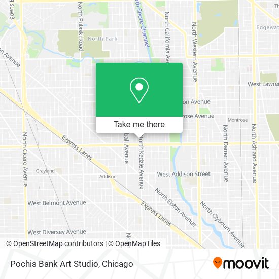 Mapa de Pochis Bank Art Studio