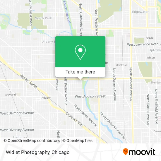 Widlet Photography map