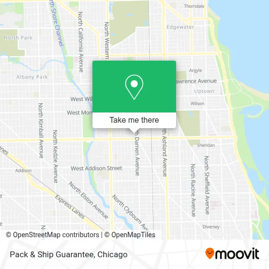 Pack & Ship Guarantee map