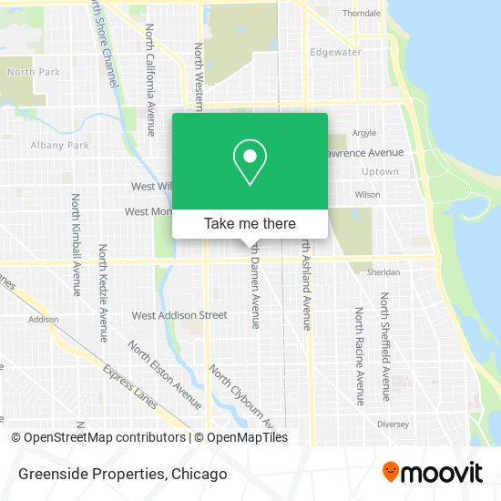 Greenside Properties map