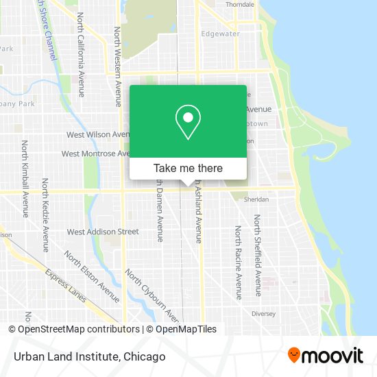 Mapa de Urban Land Institute
