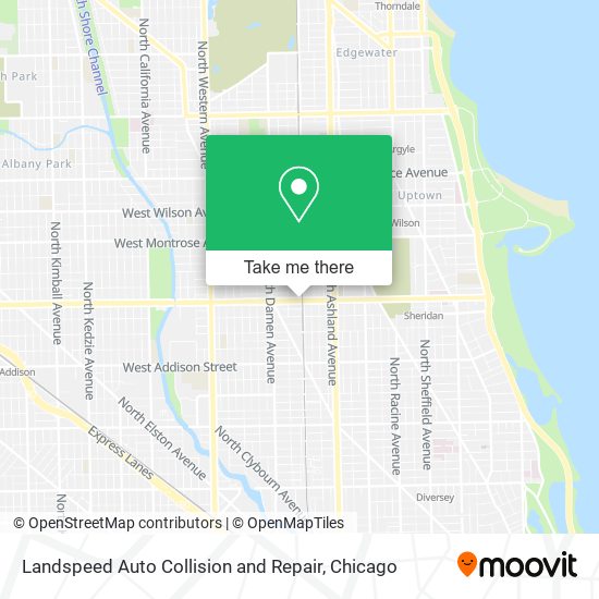 Mapa de Landspeed Auto Collision and Repair