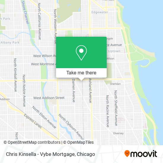 Mapa de Chris Kinsella - Vybe Mortgage