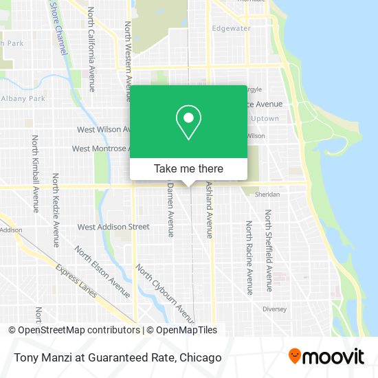 Mapa de Tony Manzi at Guaranteed Rate