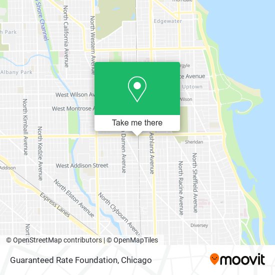 Guaranteed Rate Foundation map