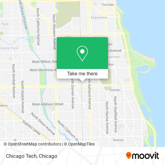 Chicago Tech map