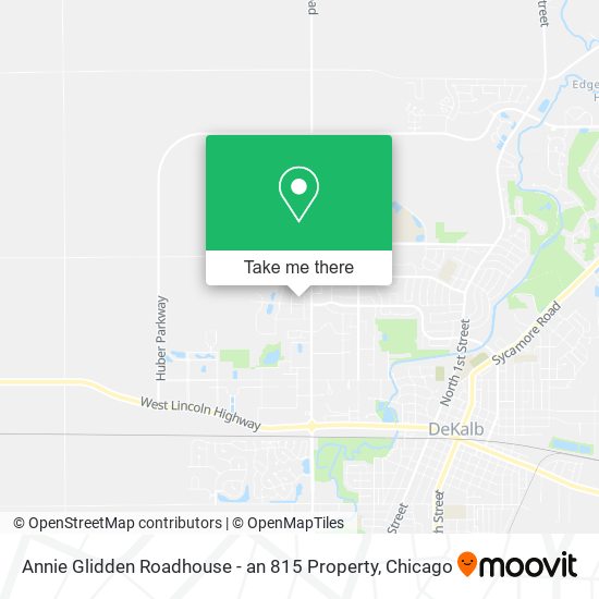 Annie Glidden Roadhouse - an 815 Property map