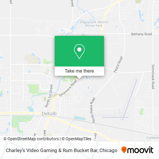 Mapa de Charley's Video Gaming & Rum Bucket Bar