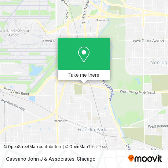 Cassano John J & Associates map