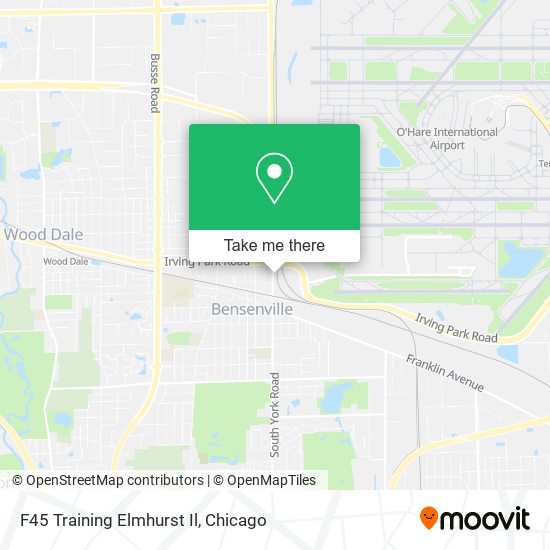 F45 Training Elmhurst Il map