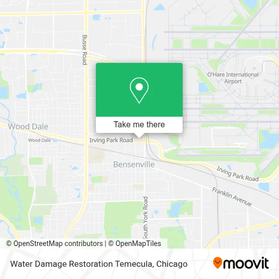 Water Damage Restoration Temecula map