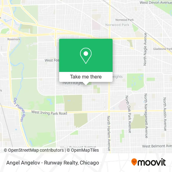 Angel Angelov - Runway Realty map