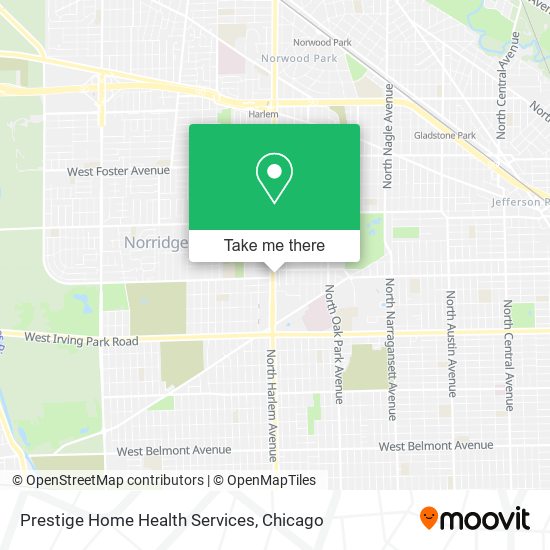 Prestige Home Health Services map