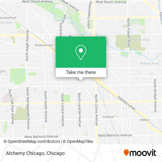 Mapa de Alchemy Chicago