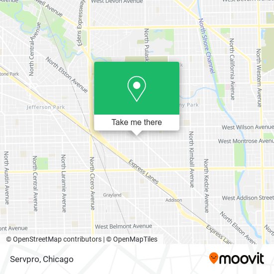 Servpro map