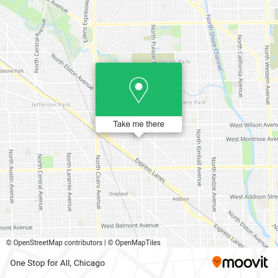 One Stop for All map