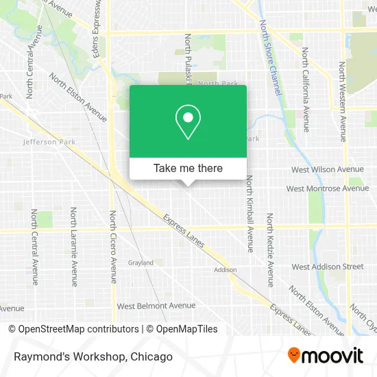 Raymond's Workshop map
