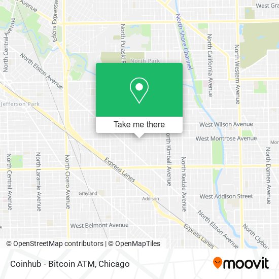 Coinhub - Bitcoin ATM map