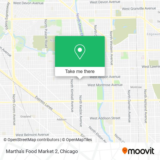 Martha's Food Market 2 map
