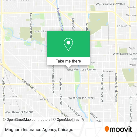 Magnum Insurance Agency map