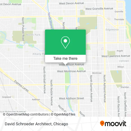 David Schroeder Architect map