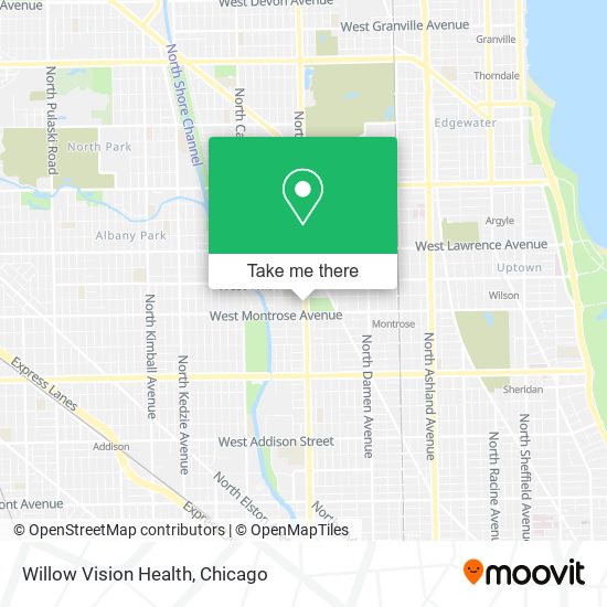 Mapa de Willow Vision Health