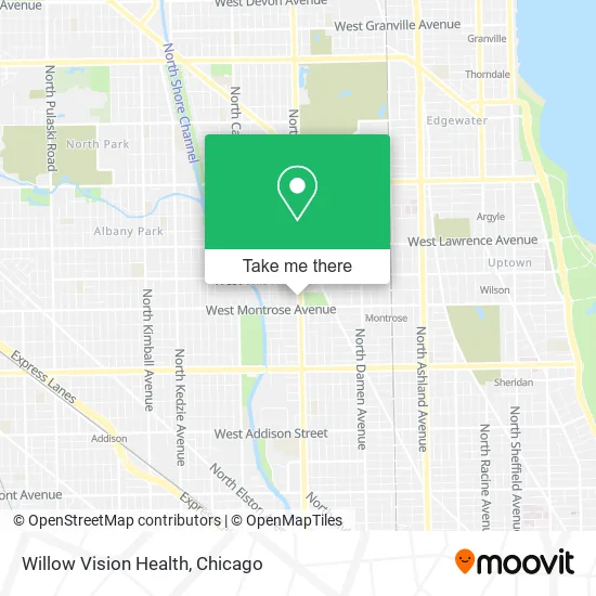 Willow Vision Health map