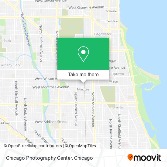 Mapa de Chicago Photography Center