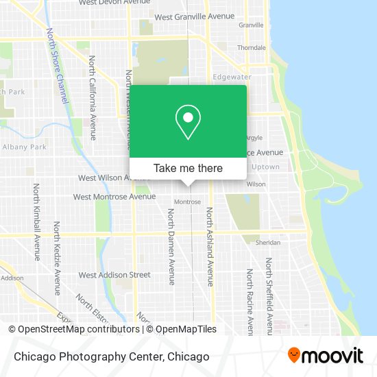 Chicago Photography Center map