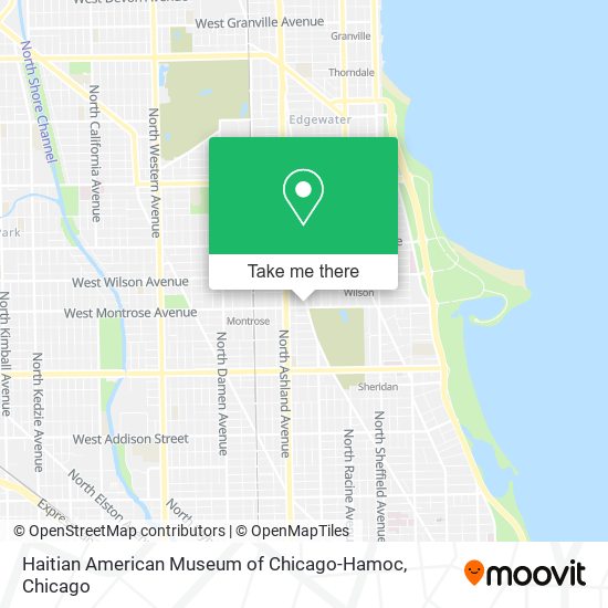 Mapa de Haitian American Museum of Chicago-Hamoc