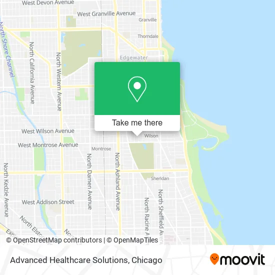 Advanced Healthcare Solutions map