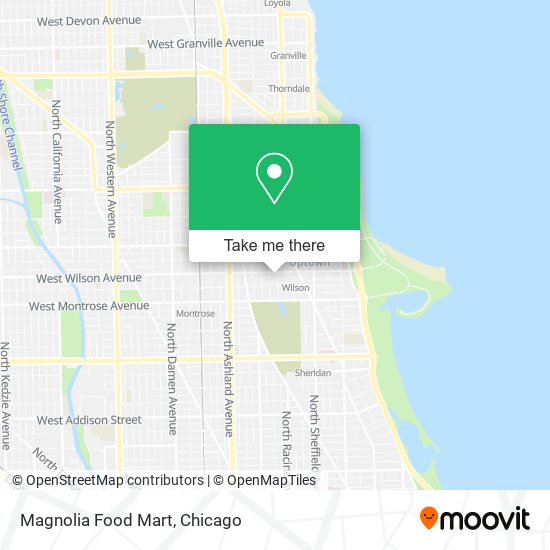 Mapa de Magnolia Food Mart