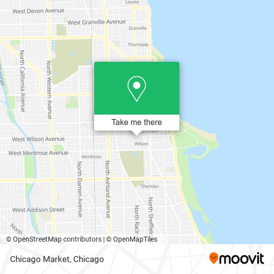 Chicago Market map