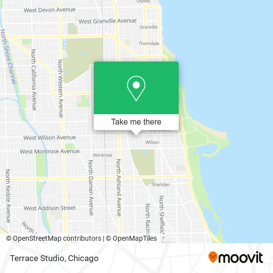 Mapa de Terrace Studio