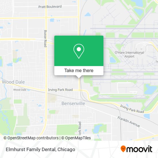 Elmhurst Family Dental map