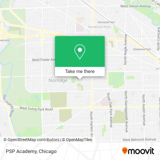 PSP Academy map