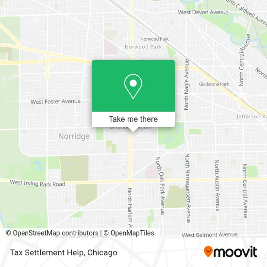 Tax Settlement Help map