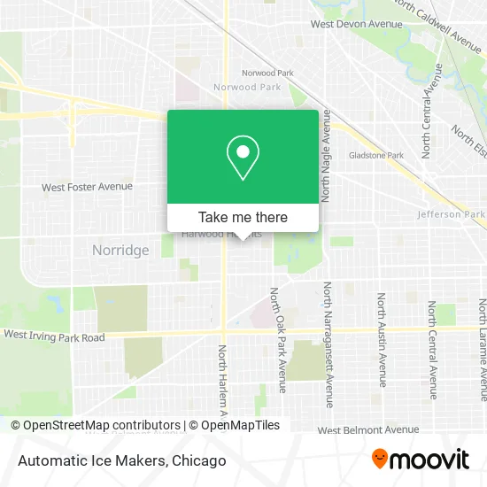 Automatic Ice Makers map