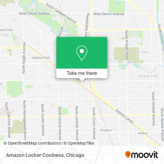 Amazon Locker-Coolness map