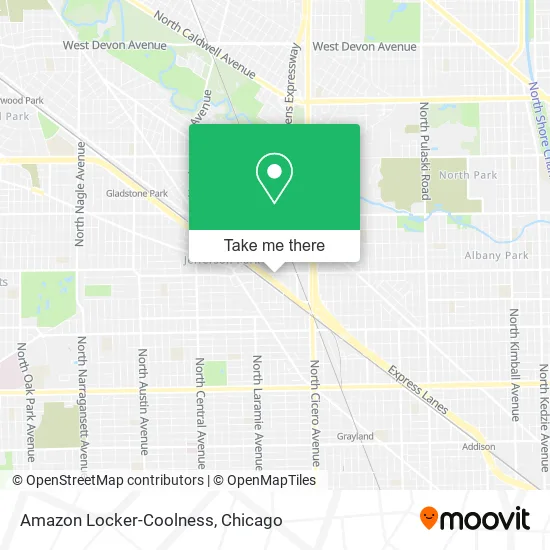 Amazon Locker-Coolness map