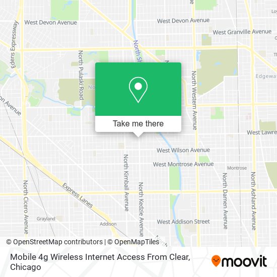 Mobile 4g Wireless Internet Access From Clear map
