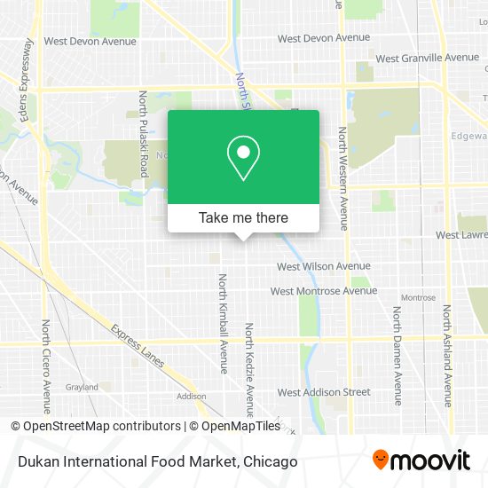 Dukan International Food Market map