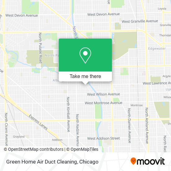 Green Home Air Duct Cleaning map