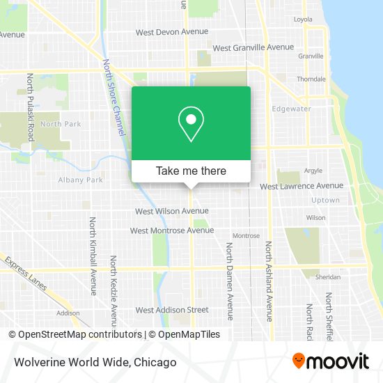 Wolverine World Wide map