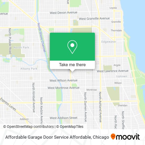 Affordable Garage Door Service Affordable map