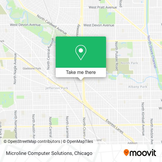Microline Computer Solutions map